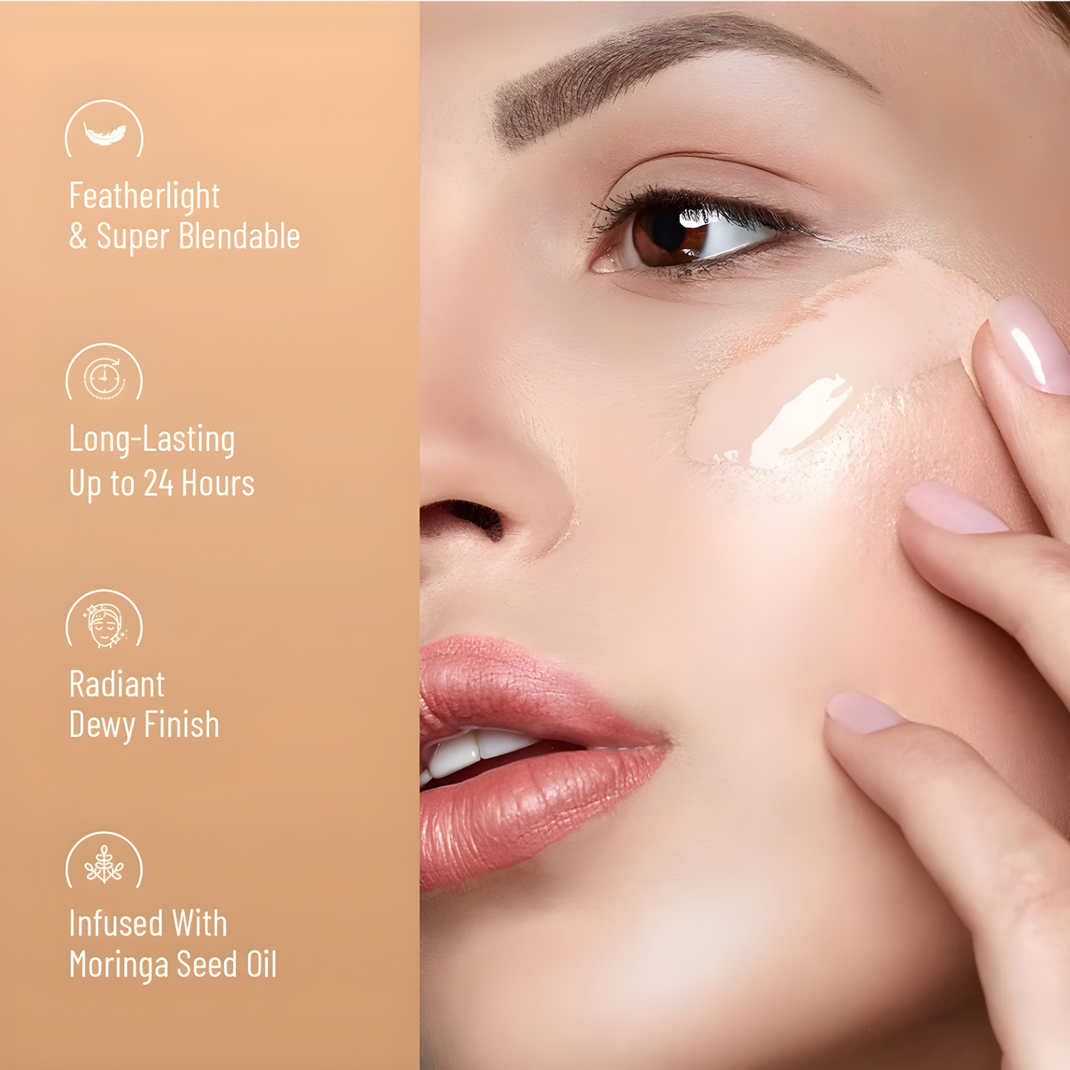 Image of A1 Cosmatic NARS Original Sweatproof Longwear Foundation, Reduce Scars 30ml, Foundation