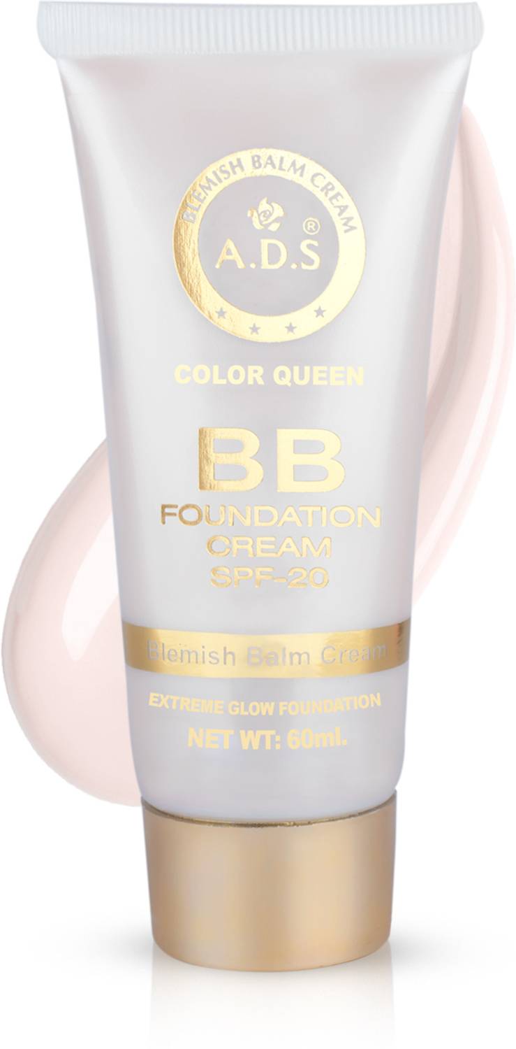 ads BB Blemish Balm Cream Instant Glow Foundation With SPF 20 (One Touch Ready) Foundation
