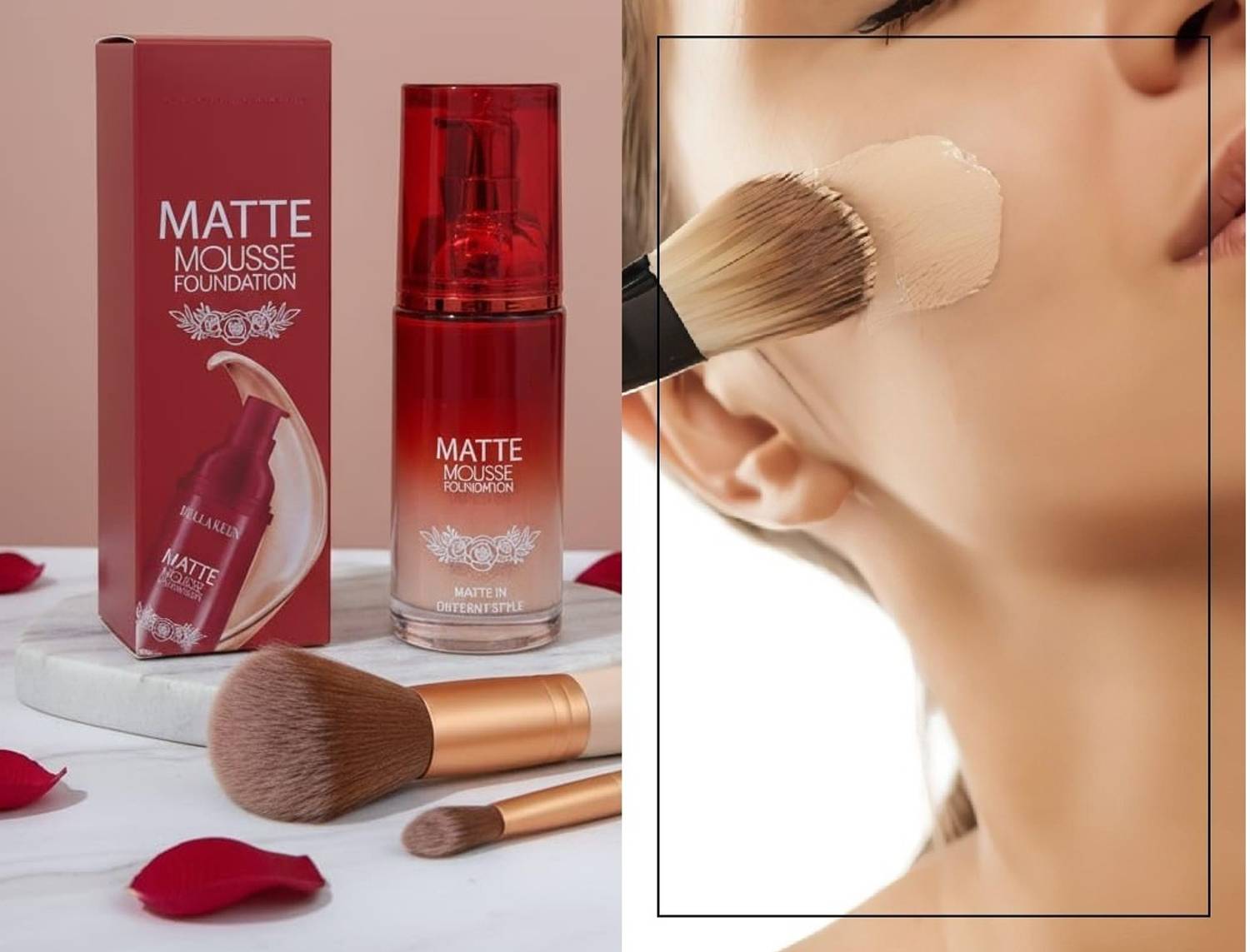 bevauty Matte Mousse Foundation For Women All Skin 60Ml Foundation