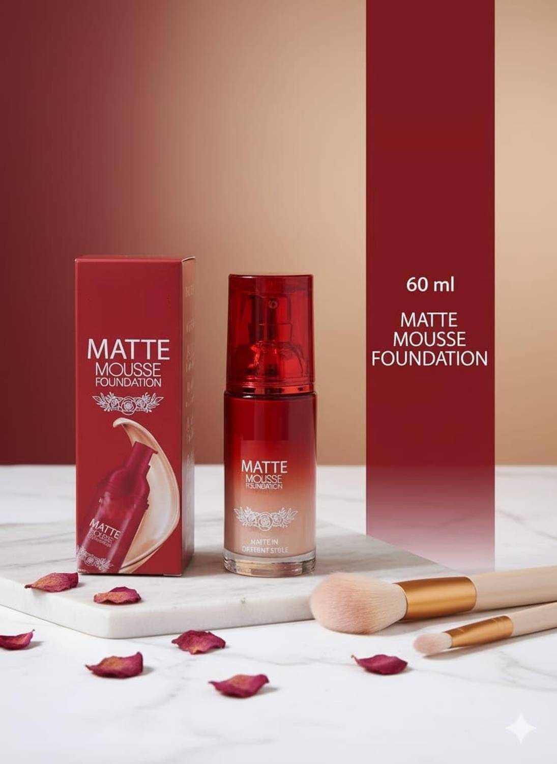 bevauty moose Foundation waterproof Cream whitening brightening Foundation