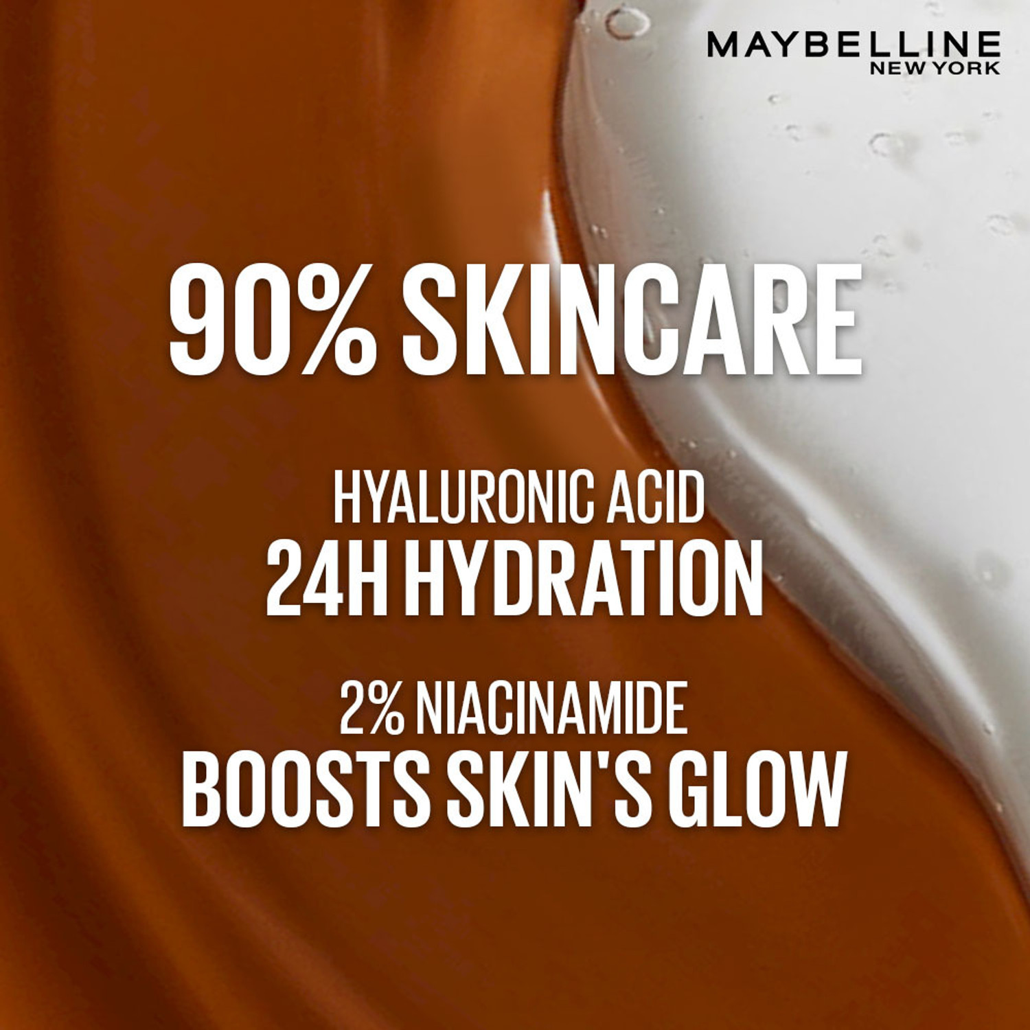 Image of MAYBELLINE NEW YORK Fit Me Glow BB Cream, SPF 50, 24H Hydration, Niacinamide Foundation