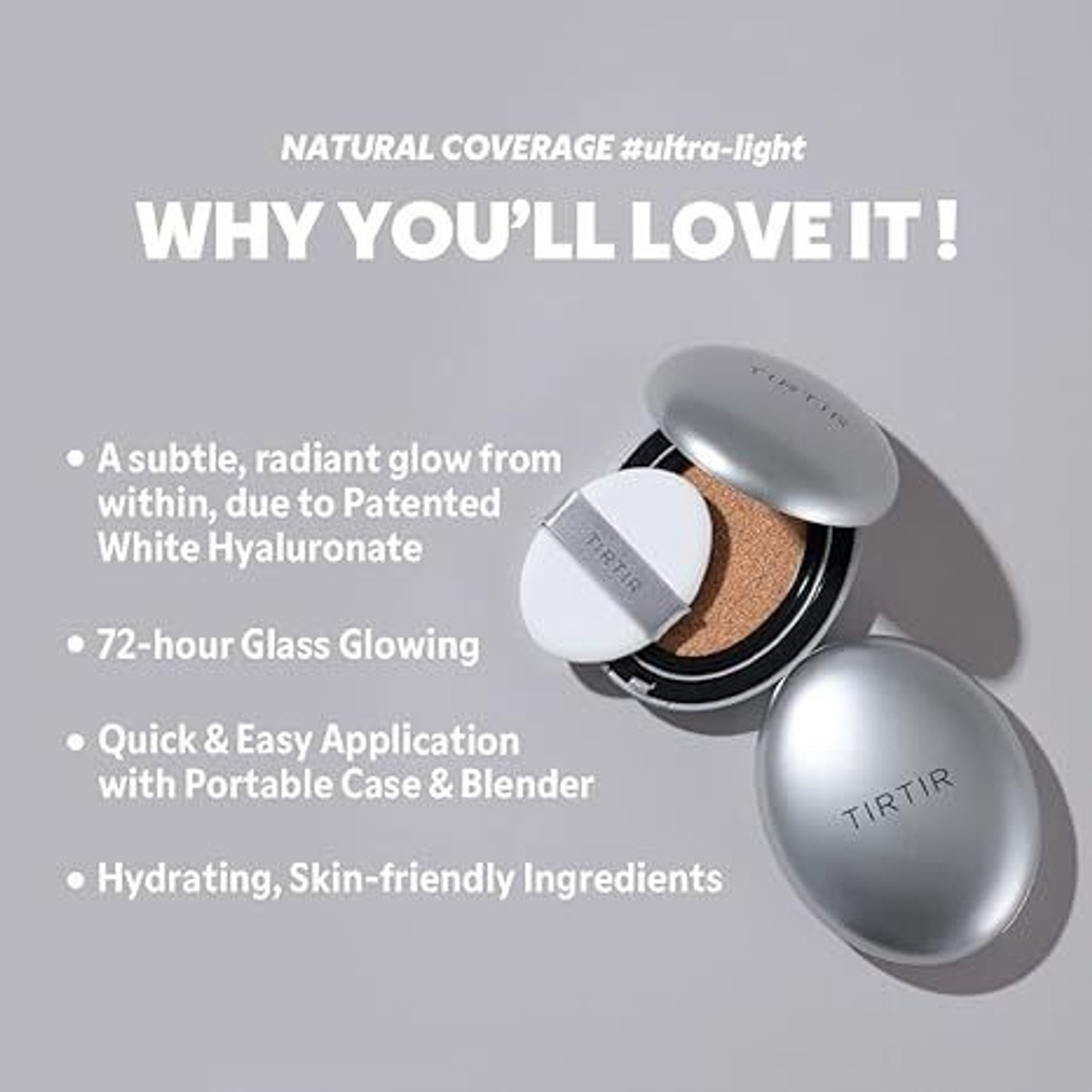 Image of Tirtir Mask Fit Aura Cushion 24N Latte Foundation