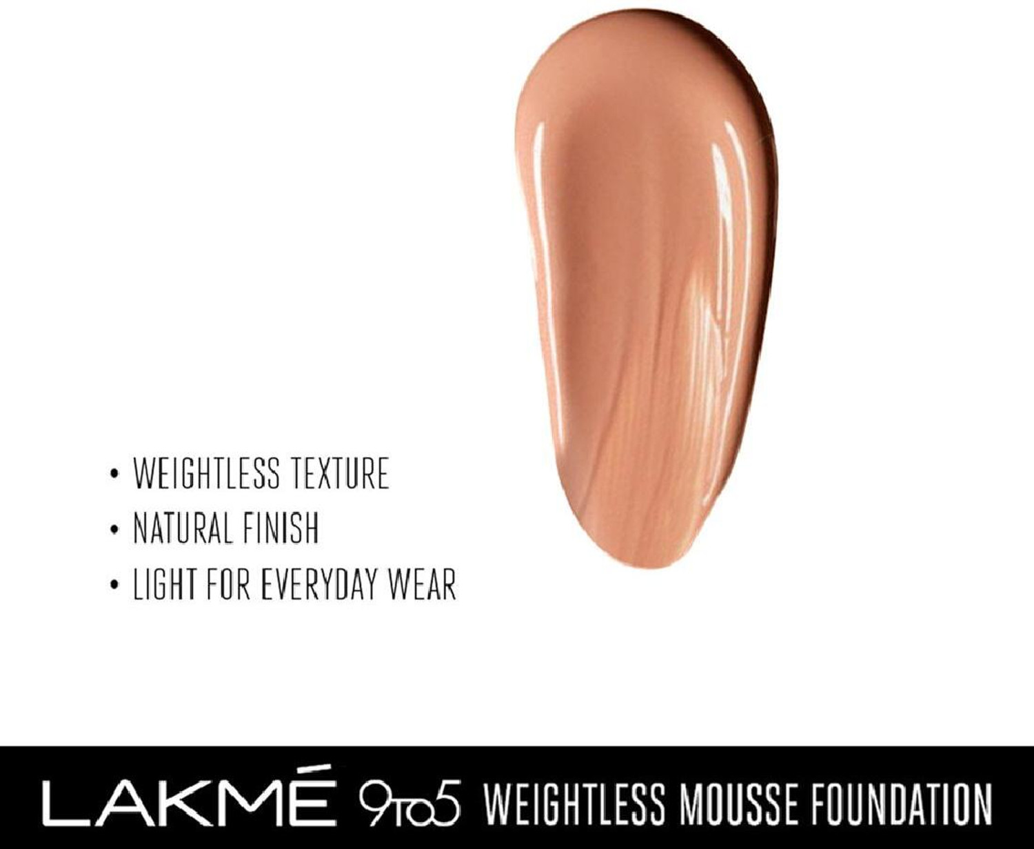 Image of Lakme 9 to 5 Weightless Mousse Foundation