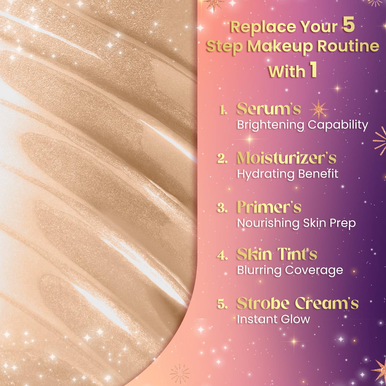 FACES CANADA 5in1 Strobe CC Tint - Sunset Glaze 02 - Image 4