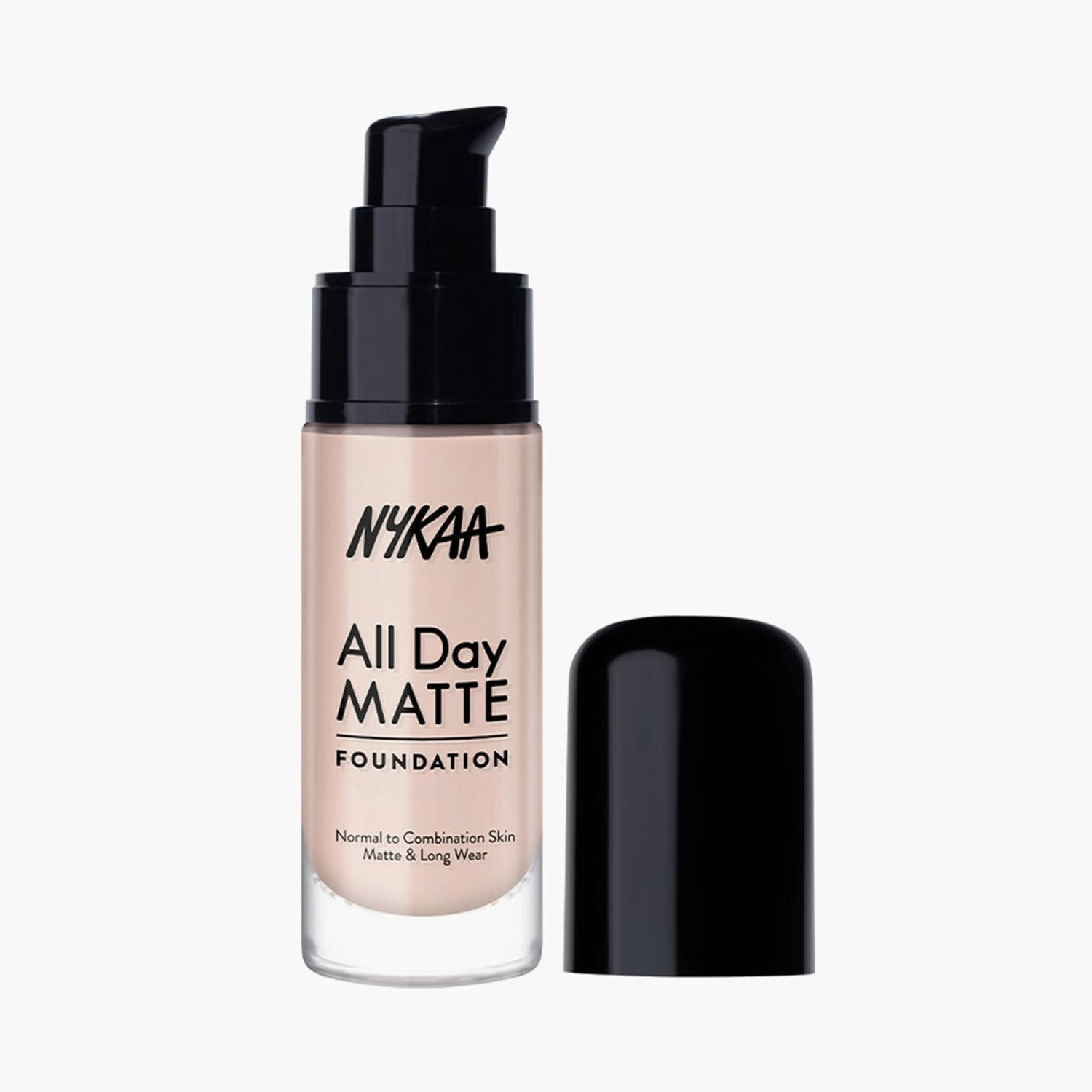 Image of NYKAA All day matte foundation (Vanilla 02) 30ml Foundation