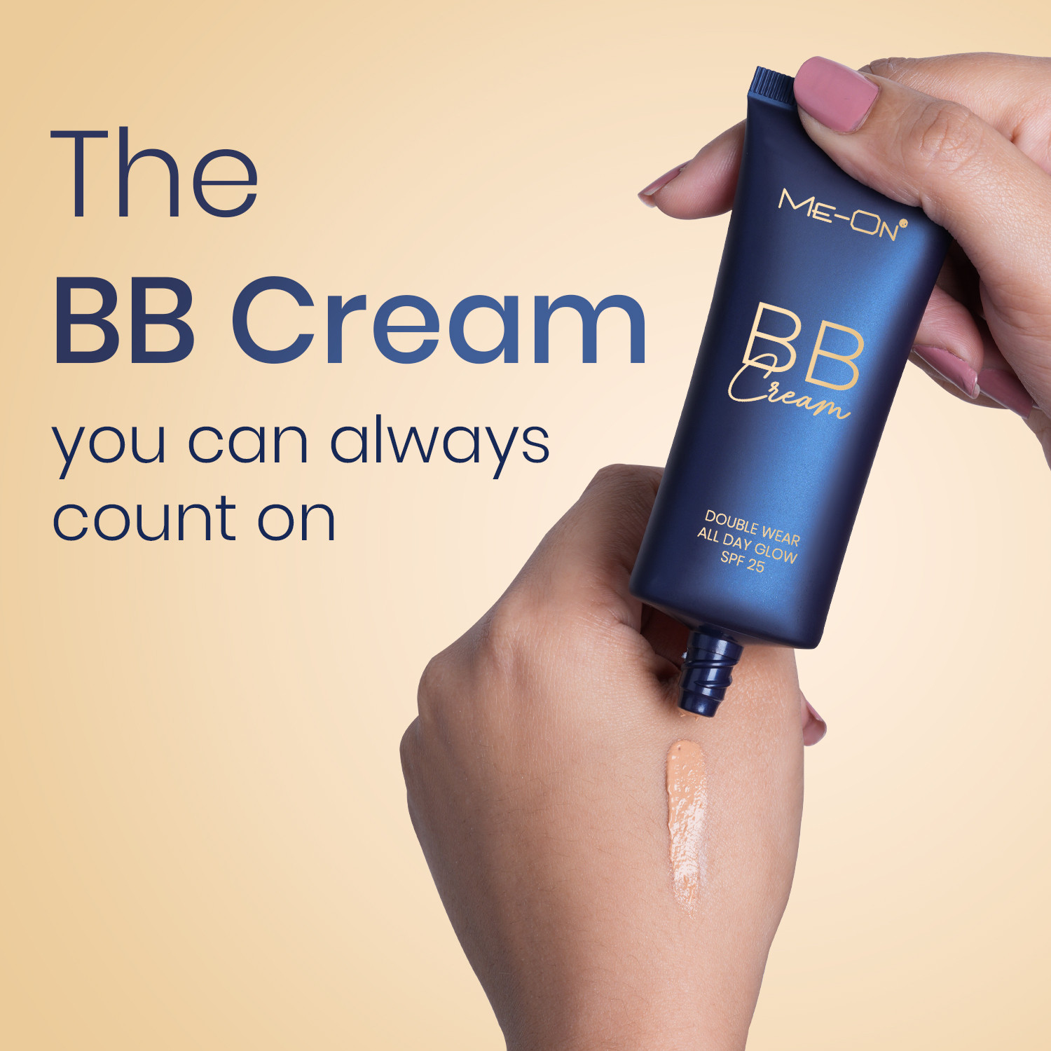 Image of Me-On Double Wear BB Cream Foundation,SPF 25, Matte Finish, Oil Control & Long-Lasting Foundation