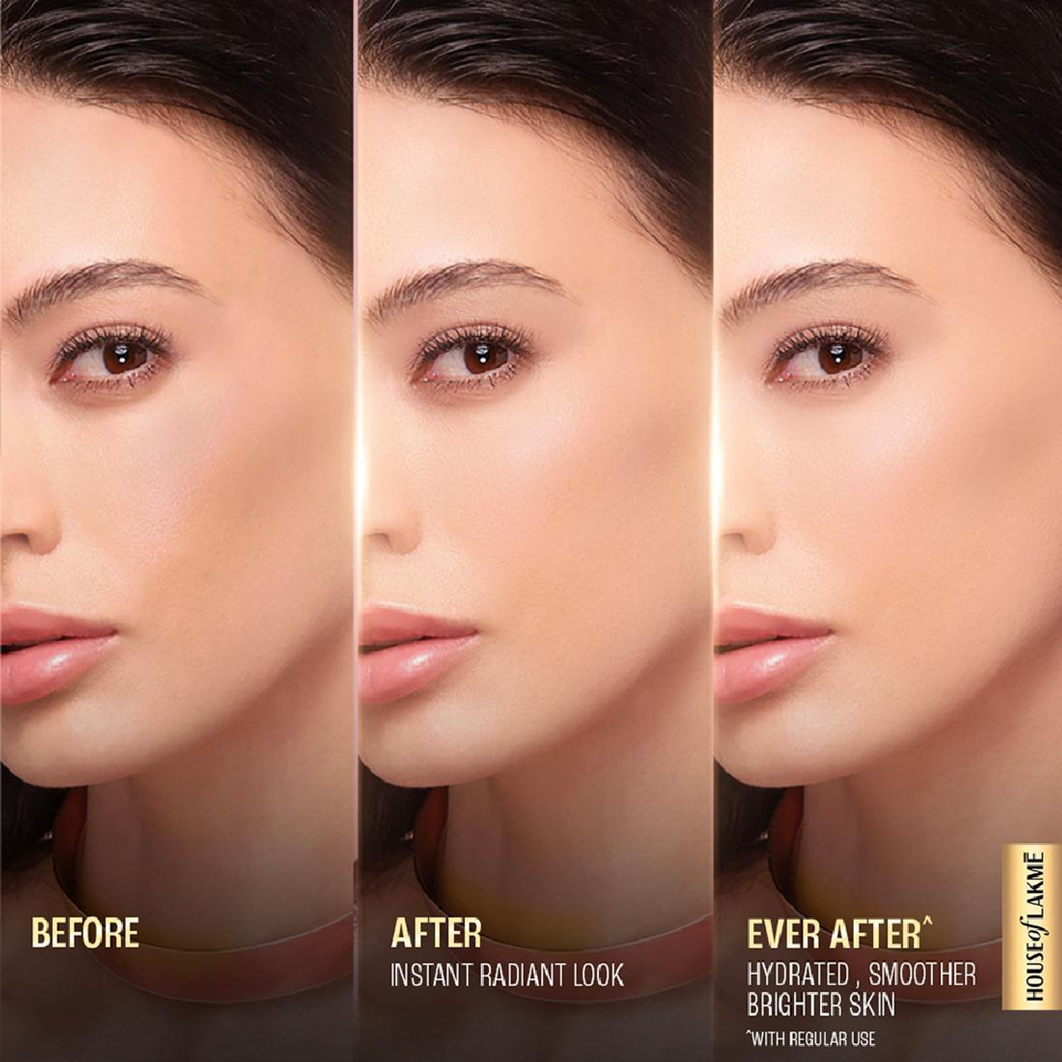 Image of Lakme Makeup+Skincare VitC Superglow Skin Perfecting Tint Cool Cinnamon C300 Foundation