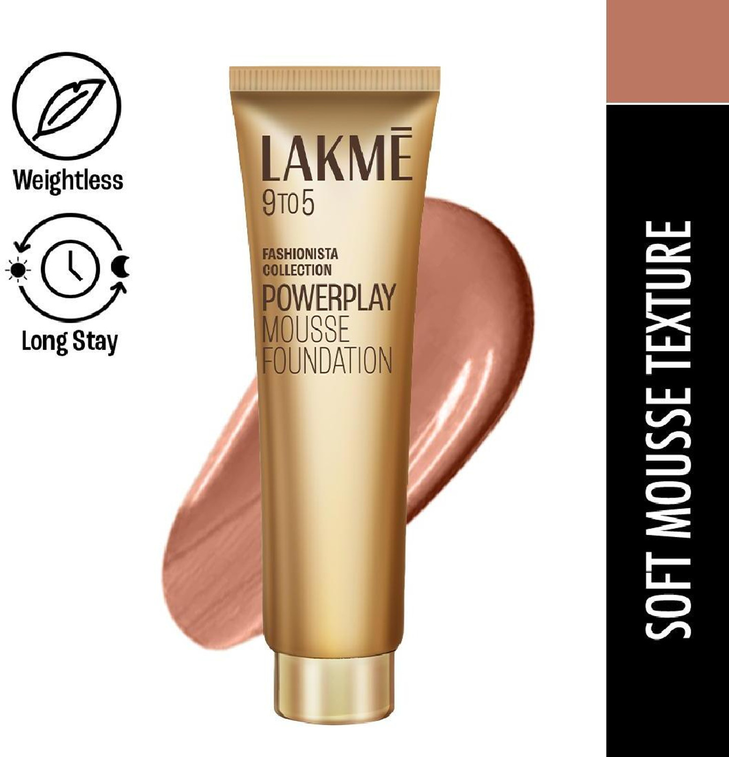 Image of Lakme 9 to 5 Weightless Mousse Foundation