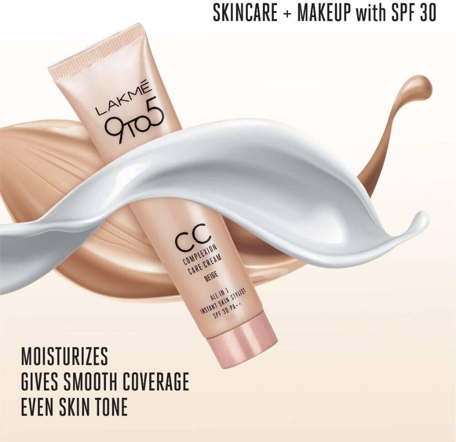 Lakmé 9 to 5 Complexion Care CC Cream Foundation - Image 1
