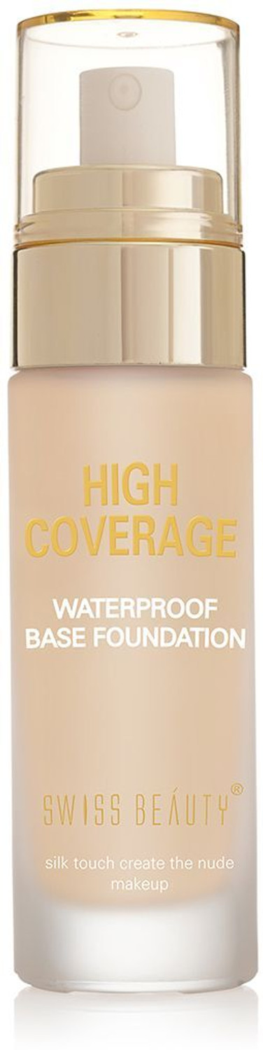 Image of SWISS BEAUTY High Performance Liquid Foundation | Water-Resistant | Dewy | Vit C&Niacinamide Foundation