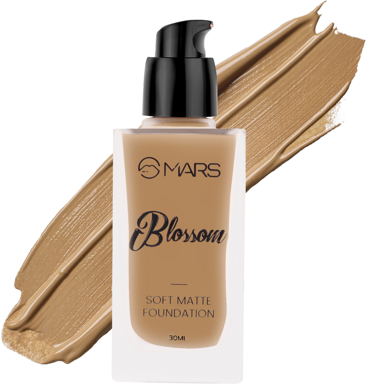 Image of MARS Blossom Matte Foundation (Sand Beige, 30 ml)