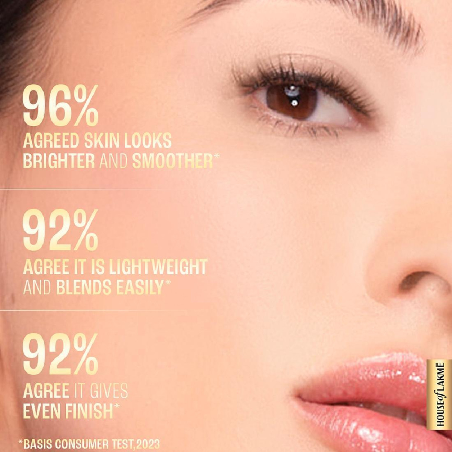 Image of Lakme Makeup+Skincare VitC Superglow Skin Perfecting Tint Cool Cinnamon C300 Foundation