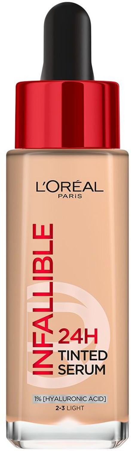 Image of L'Oreal Paris Infallible 24H Tinted Foundation with Hyaluronic Acid - 2-3 LIGHT Foundation