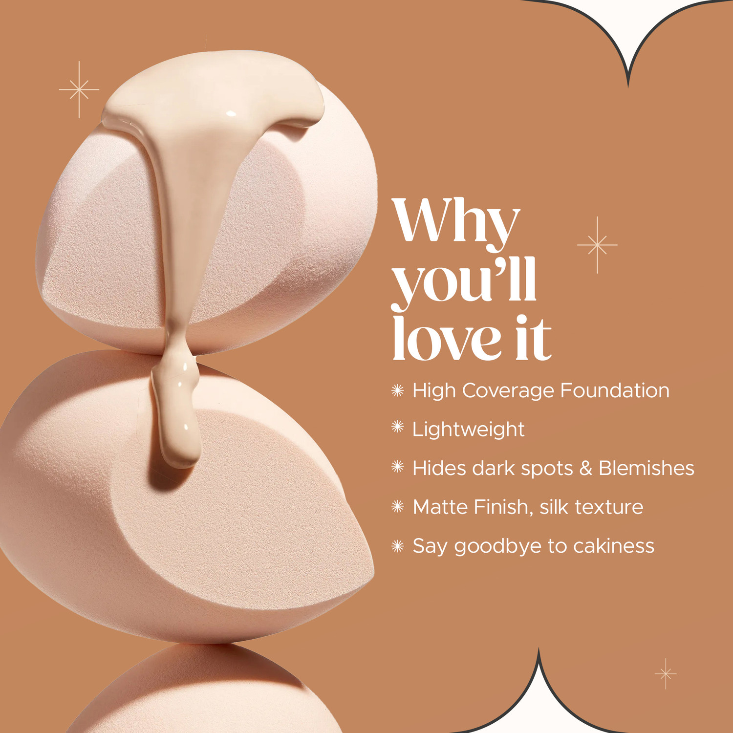 Image of Hilary Rhoda High Definition Foundation | Hides Pores & Blemishes | Blendable & Matte Formula Foundation