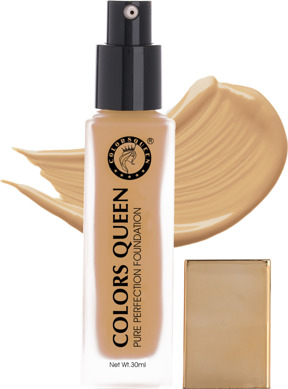 Image of COLORS QUEEN Pure Perfection Oil Free & Long Lasting Liquid Foundation with Jojoba Seed Oil Foundation