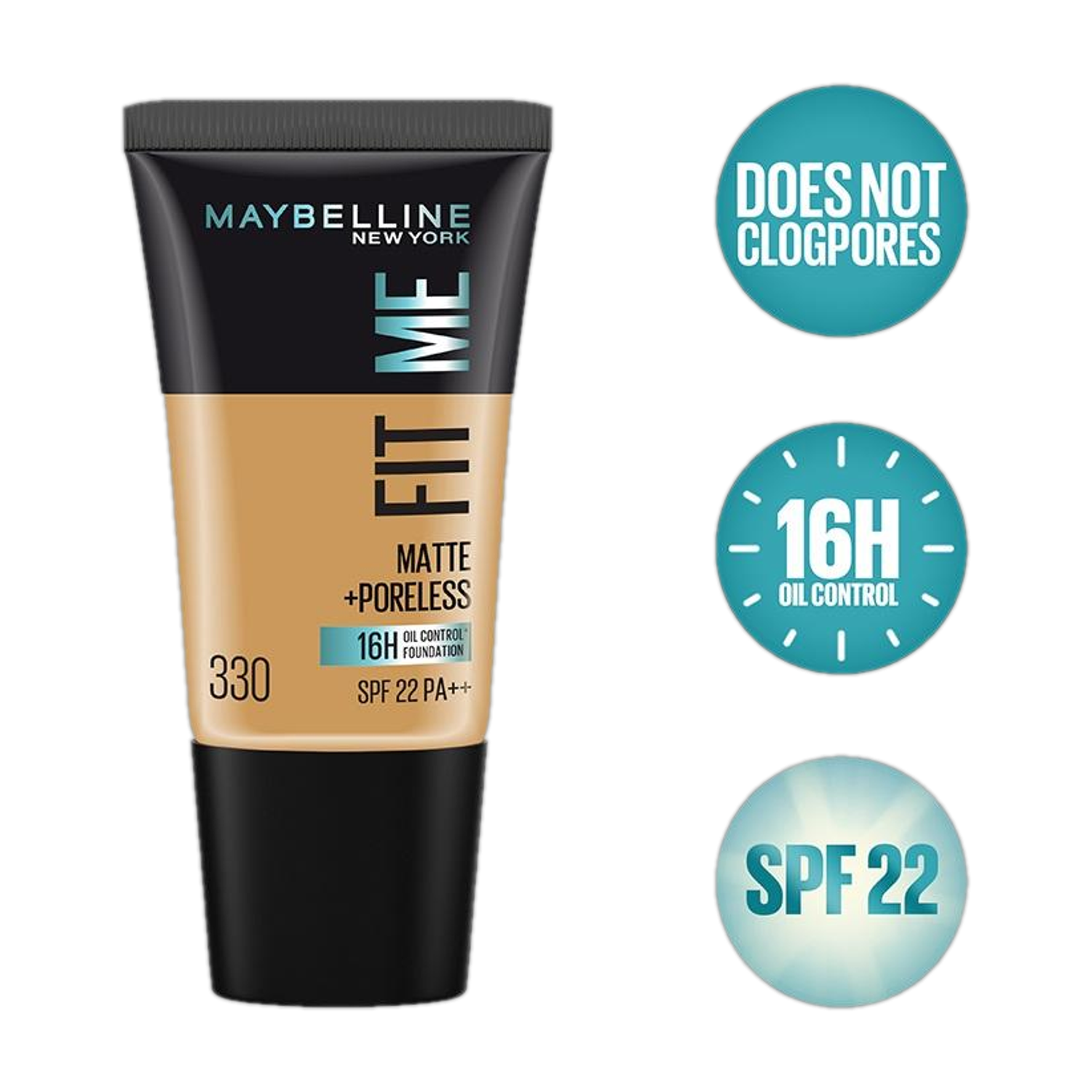 Maybelline Matte+Poreless Liquid Foundation