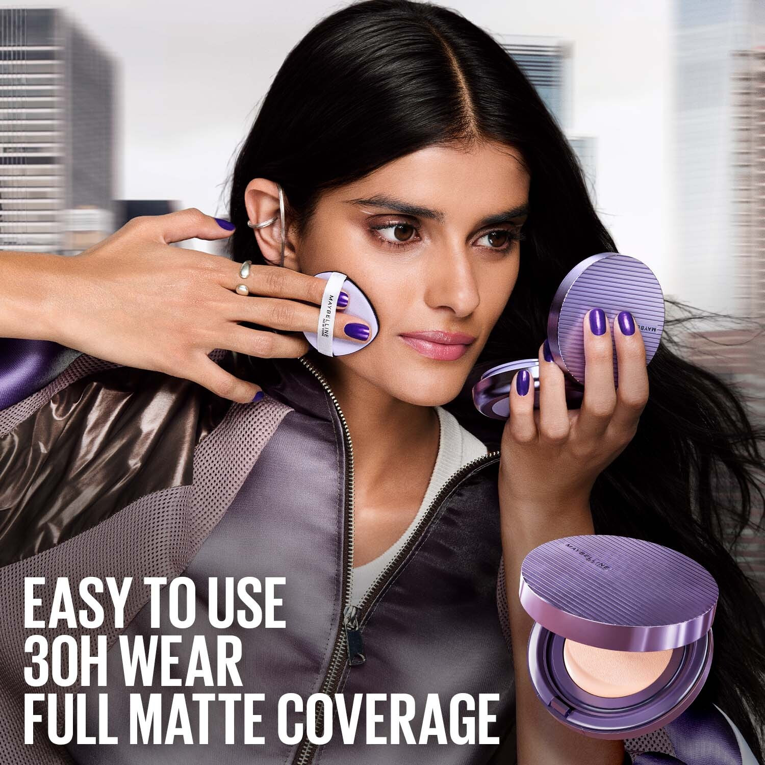 Image of MAYBELLINE NEW YORK Super Stay Matte Max Cushion Foundation, Monsoon Proof, Heat Proof, Shade 120 Foundation (120, 11 g)