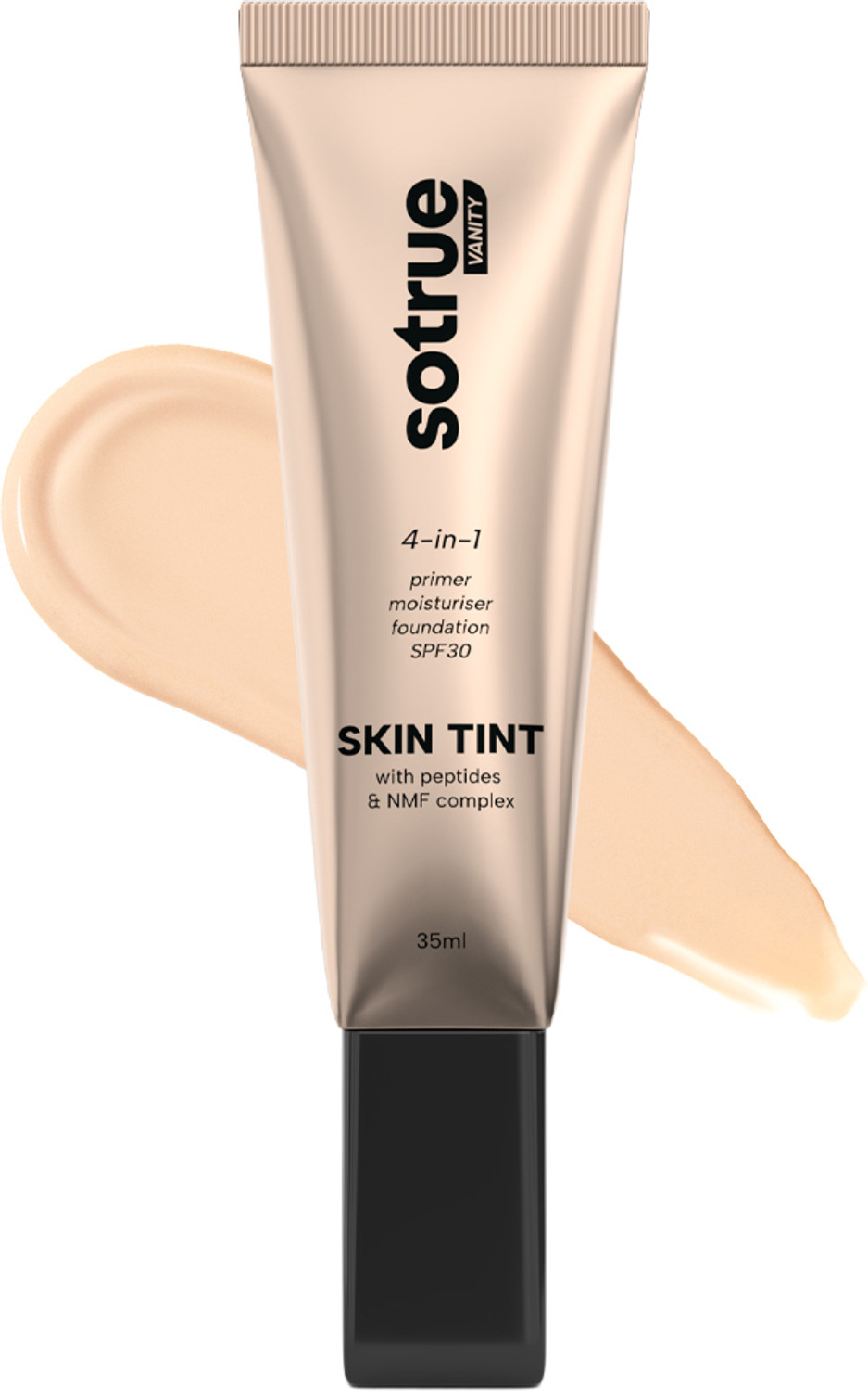 Image of Sotrue 4-in-1 Skin Tint | Primer+Moisturiser+Foundation+SPF30 | Seamless Coverage, Foundation