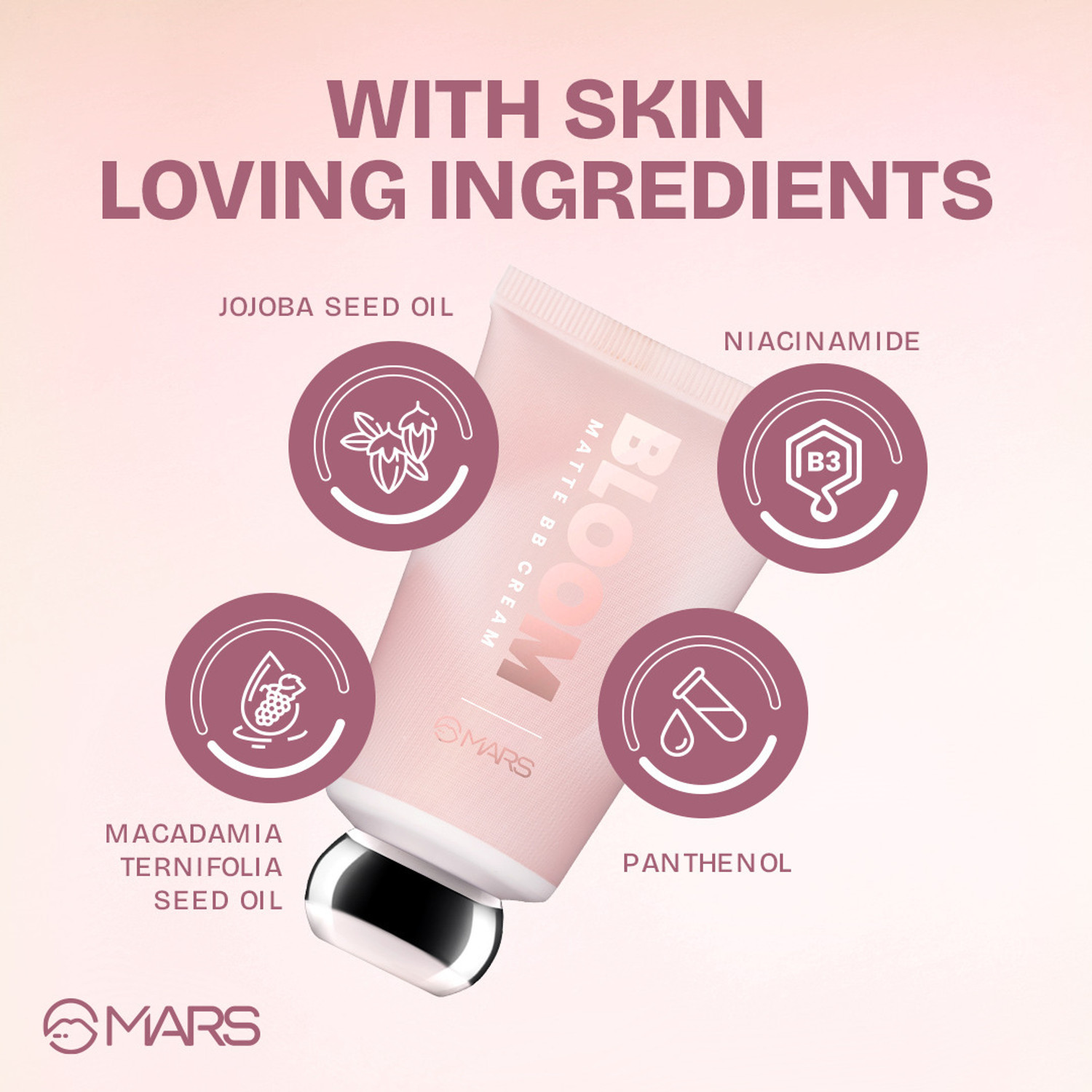 Image of MARS Blooming Dewy BB Cream Foundation