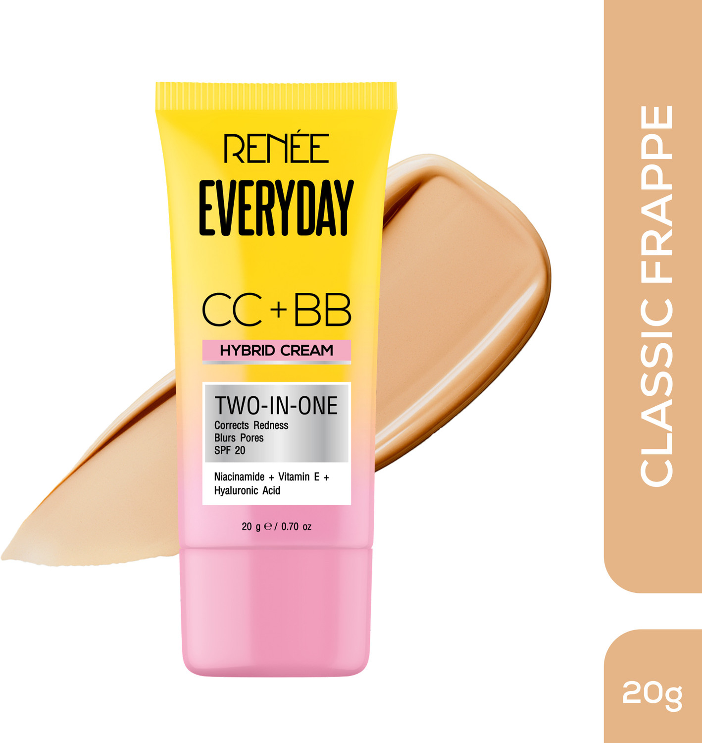 Image of Renee Everyday CC+BB Cream - SPF 20, Corrects Redness, Hydrates Skin Foundation