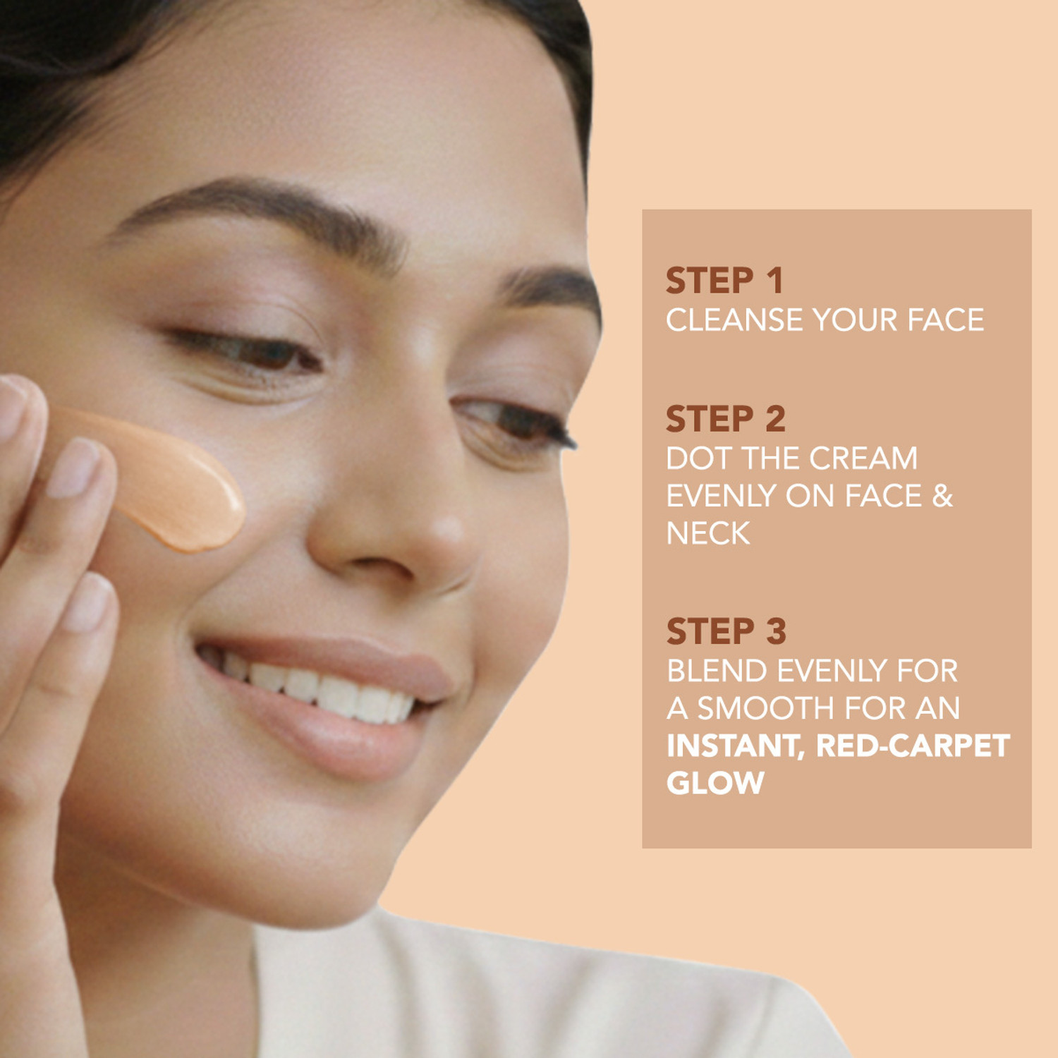 Image of LOTUS MAKE - UP XPRESSGLOW 10-in-1 DAILY BEAUTY CREME | ALL SKIN TYPES| TINTED CC CREAM SPF 25 Foundation