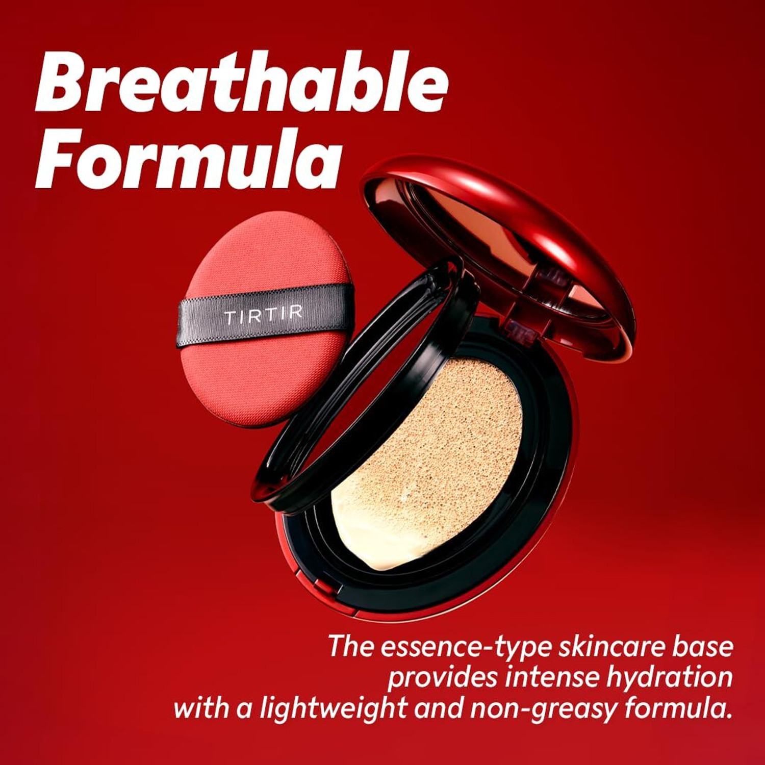 Image of Tirtir Mask Fit Red Cushion Foundation, Full coverage #24N LATTE Foundation