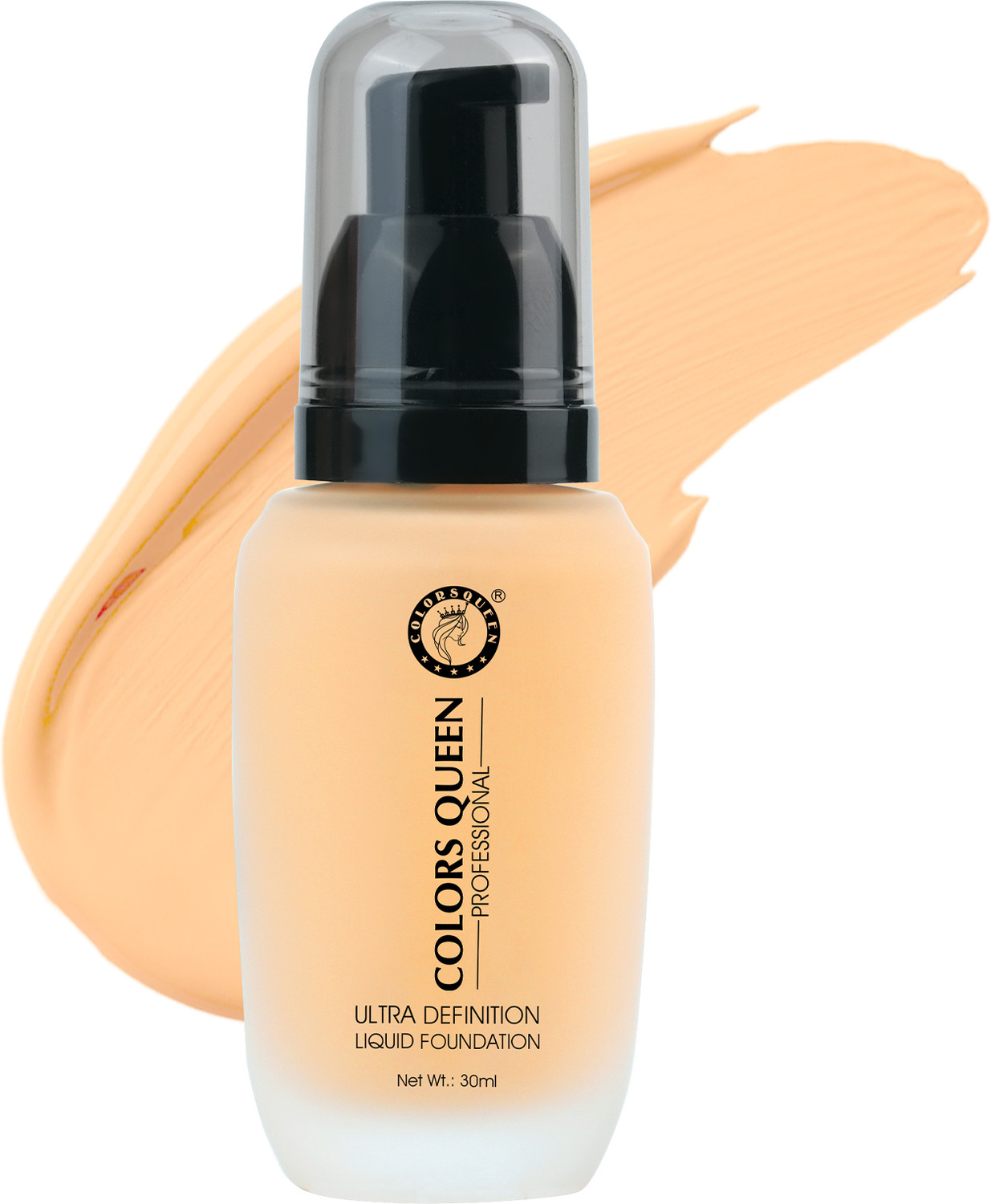 Image of COLORS QUEEN Ultra Definition Long Lasting Waterproof & Sweatproof Liquid Foundation