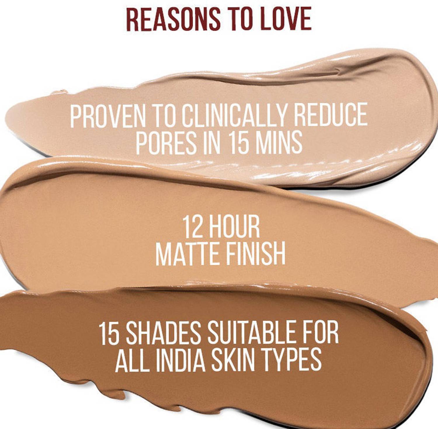 NYKAA Matte to Last Pore Minimizing Foundation 10Y Tan 30ml