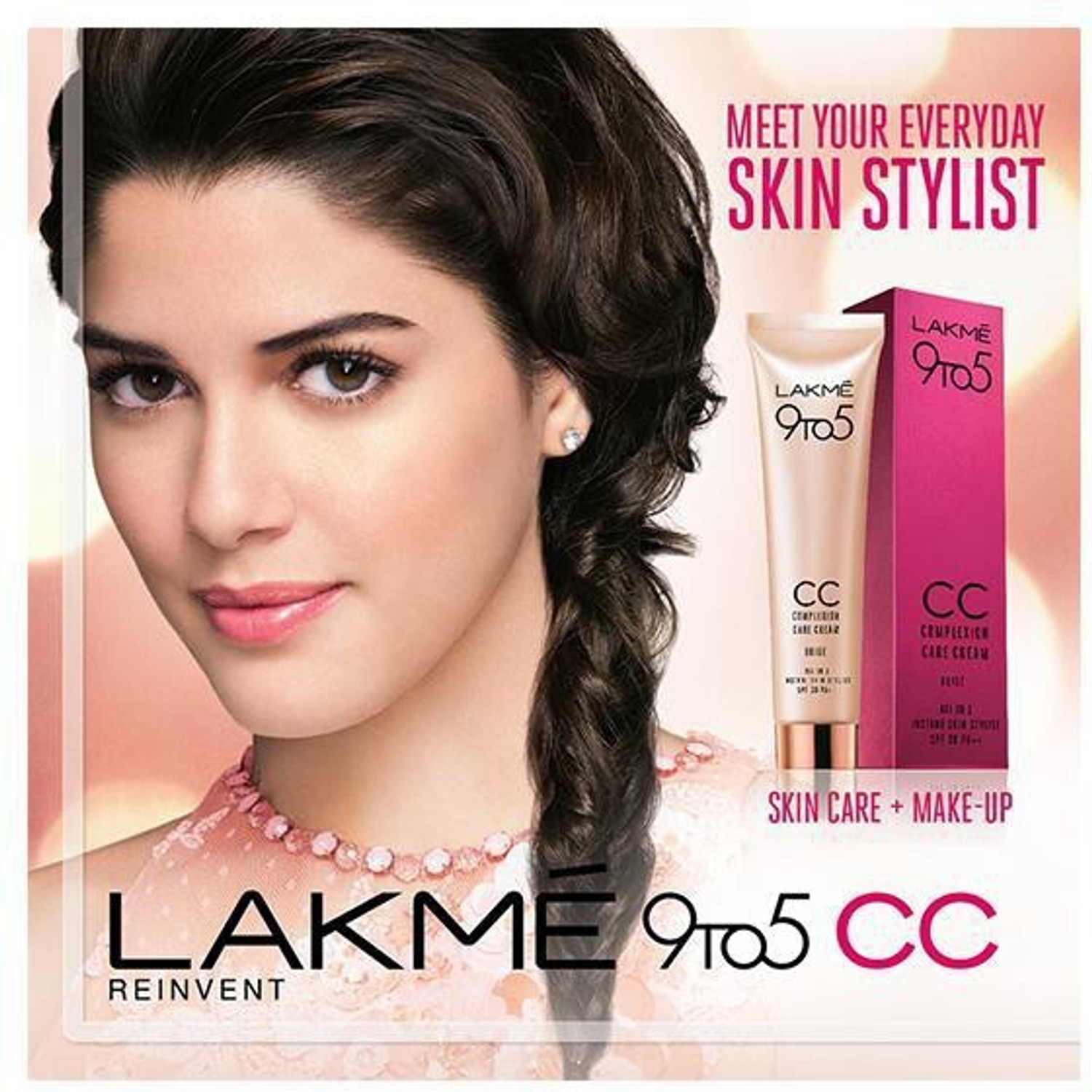 Image of Lakme 100% Original Foundation 9 to 5 Complexion Care CC Cream Foundation