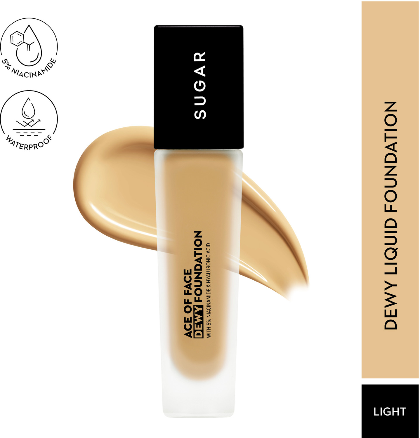 Image of SUGAR Cosmetics Ace Of Face Dewy Foundation - Foundation