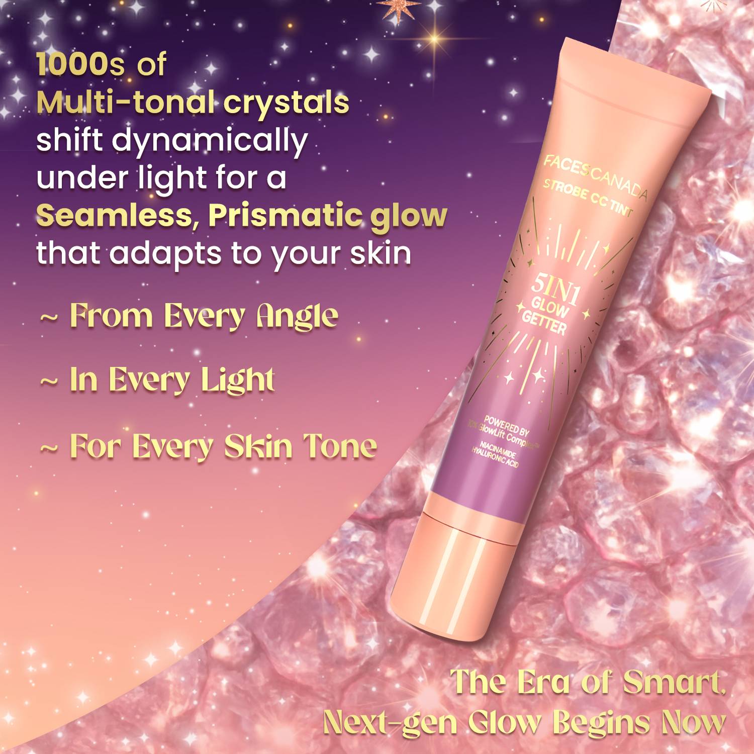 FACES CANADA 5in1 Strobe CC Tint - Sunset Glaze 02 - Image 3
