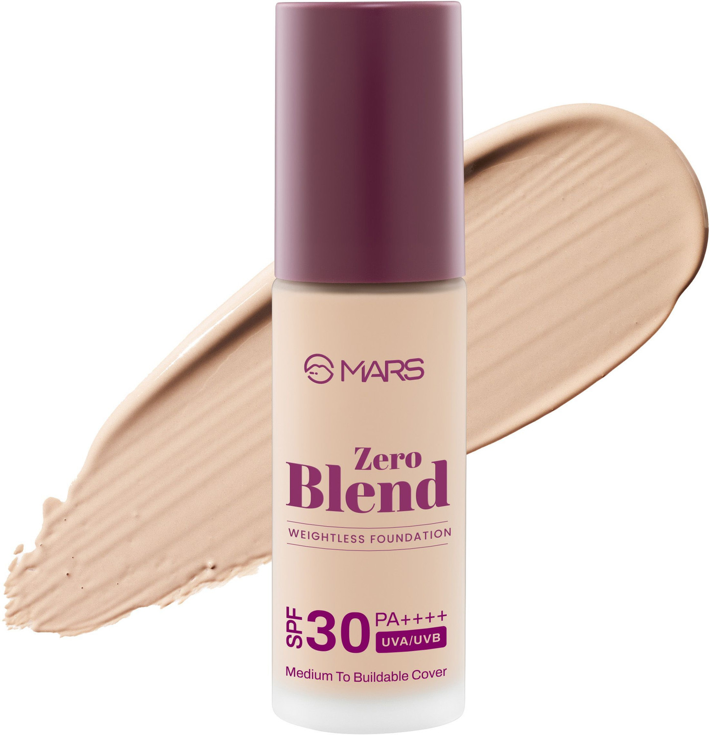 Image of MARS SPF30 PA++++ Zero Blend Weightless Makeup Foundation