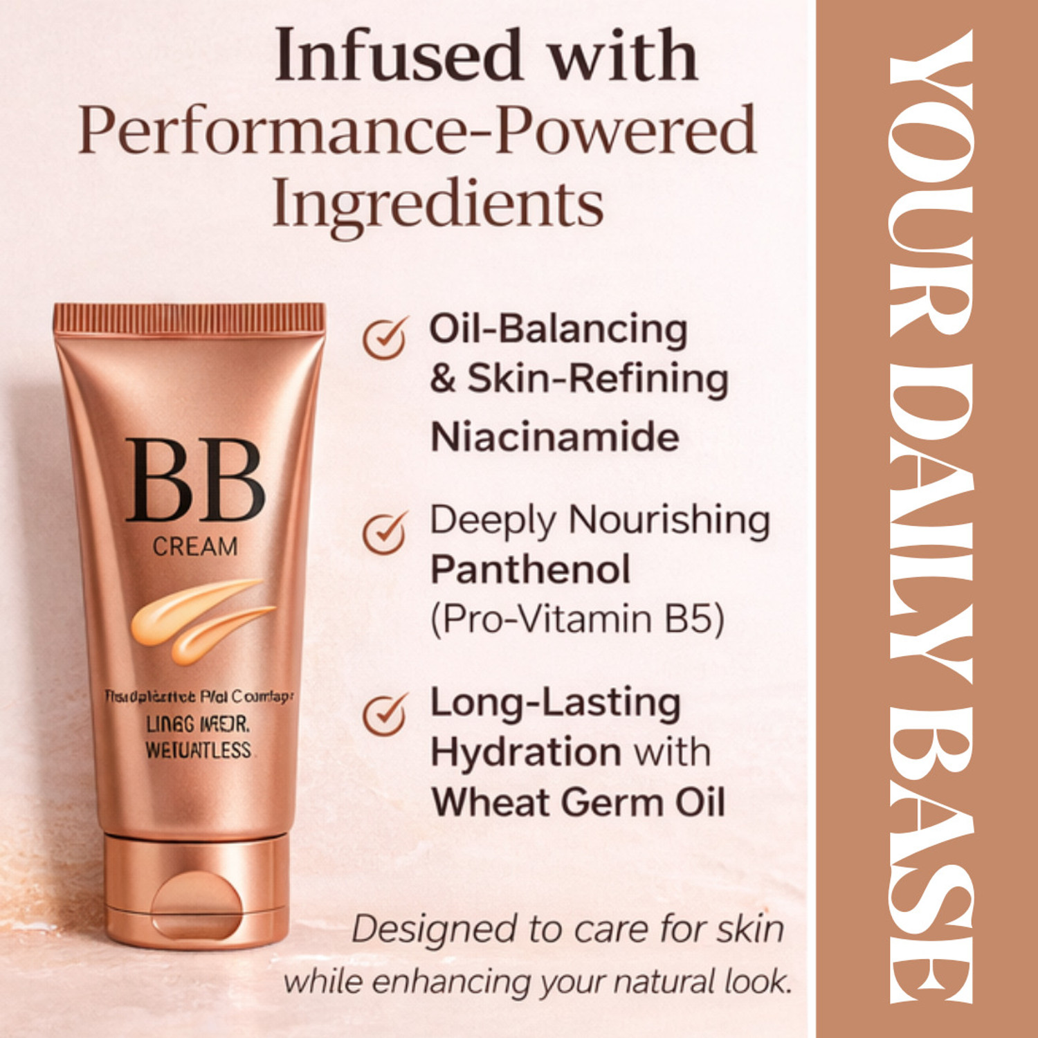 Image of Fangruik Bb Cream Foundation For Women Face Ease Foundation
