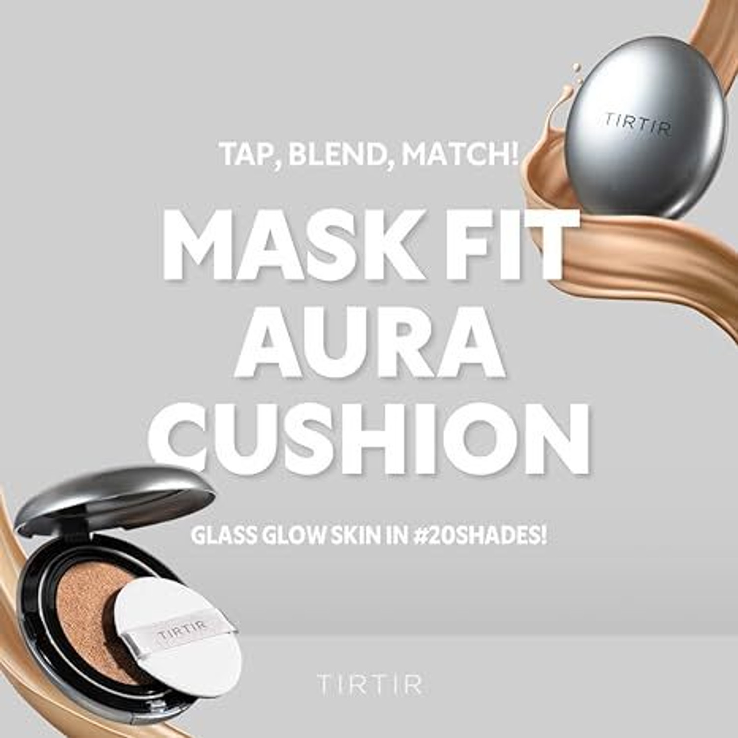Image of Tirtir Mask Fit Aura Cushion 24N Latte Foundation