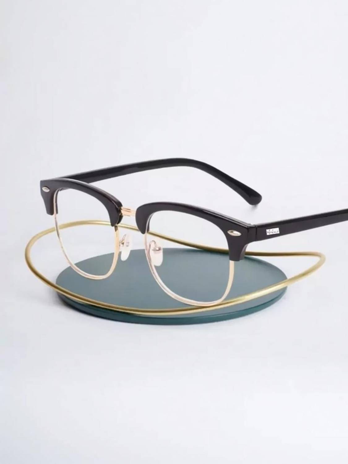 artrue Half Rim Clubmaster, Round, Rectangle Frame