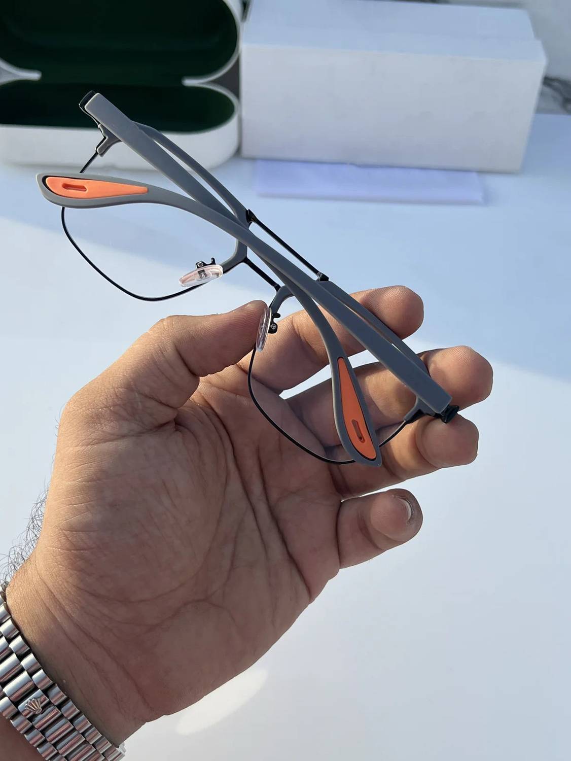 Poshh Ivory Full Rim Square Frame - Image 2
