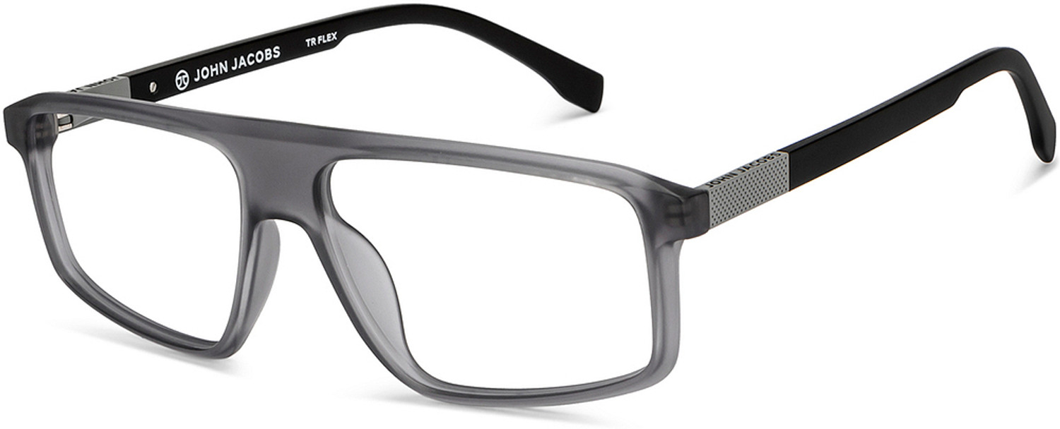 Image of john jacobs Full Rim Rectangle Frame