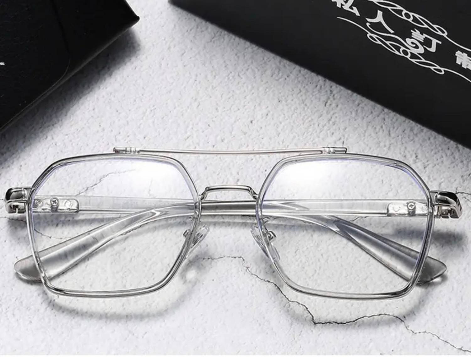 Poshh Full Rim Square Frame Eyewear - Image 3