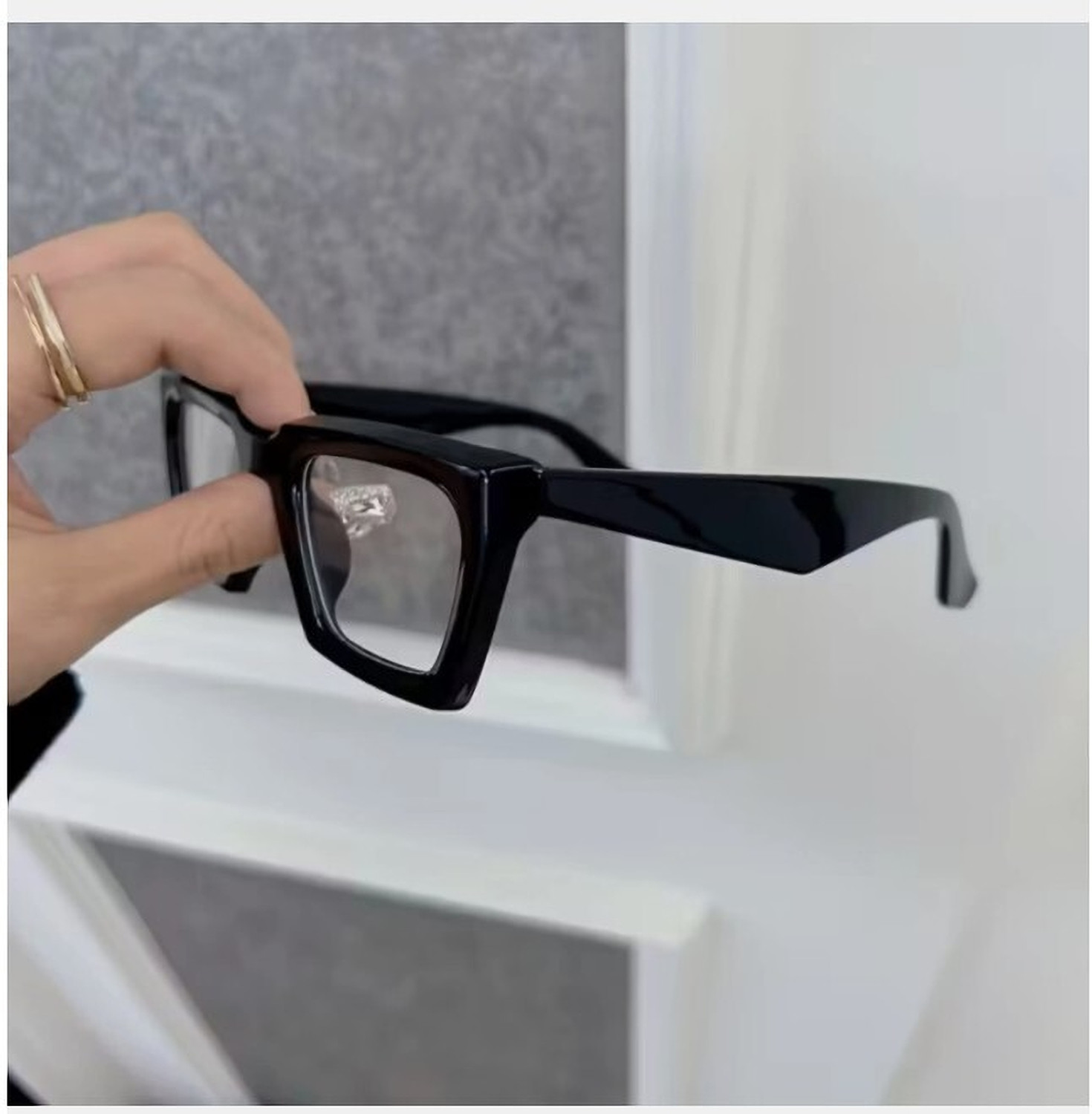 Image of styliv ogal Full Rim Cat-eyed Frame For Men & Women (75 mm)