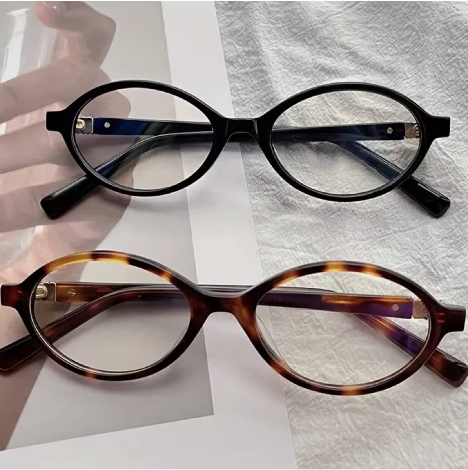 ARICKS Full Rim Oval Anti Glare & Blue Cut Computer Glass For Men & Women