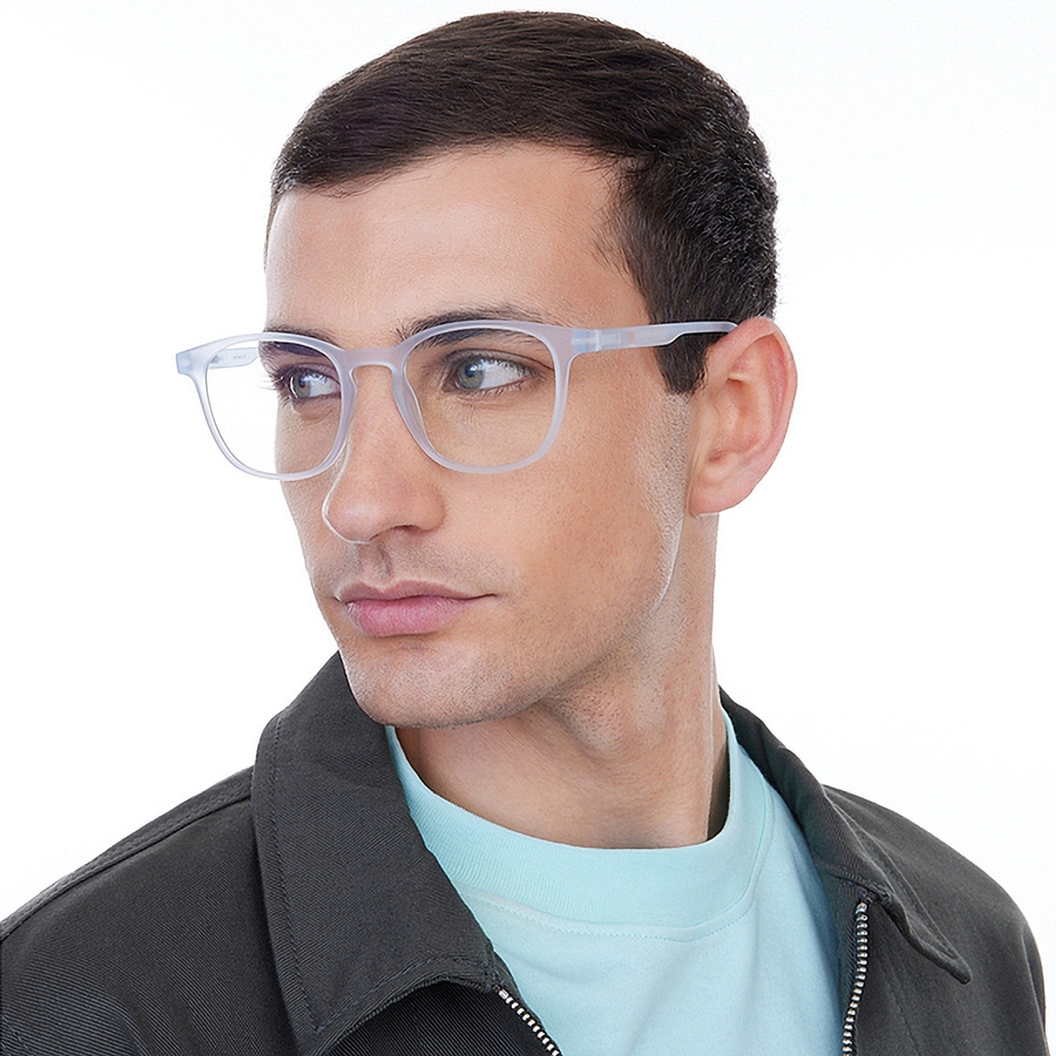 Image of Lenskart Hustlr Full Rim (+1.50) Wayfarer Reading Glasses