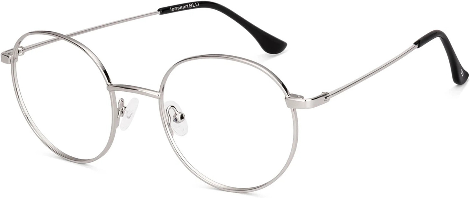 Image of Lenskart Blu Full Rim Round Frame