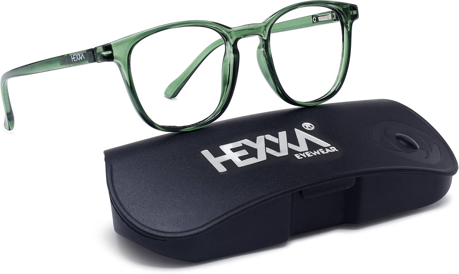 HEXXA Full Rim Square Frame Blue