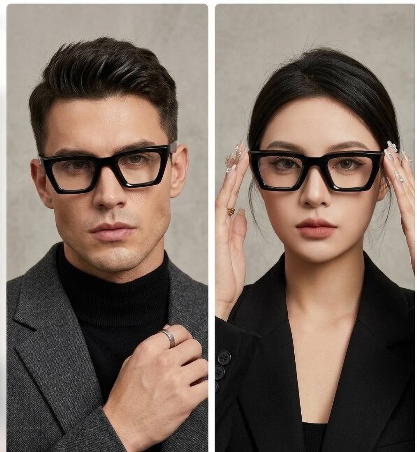 styliv ogal Full Rim Rectangle Frame