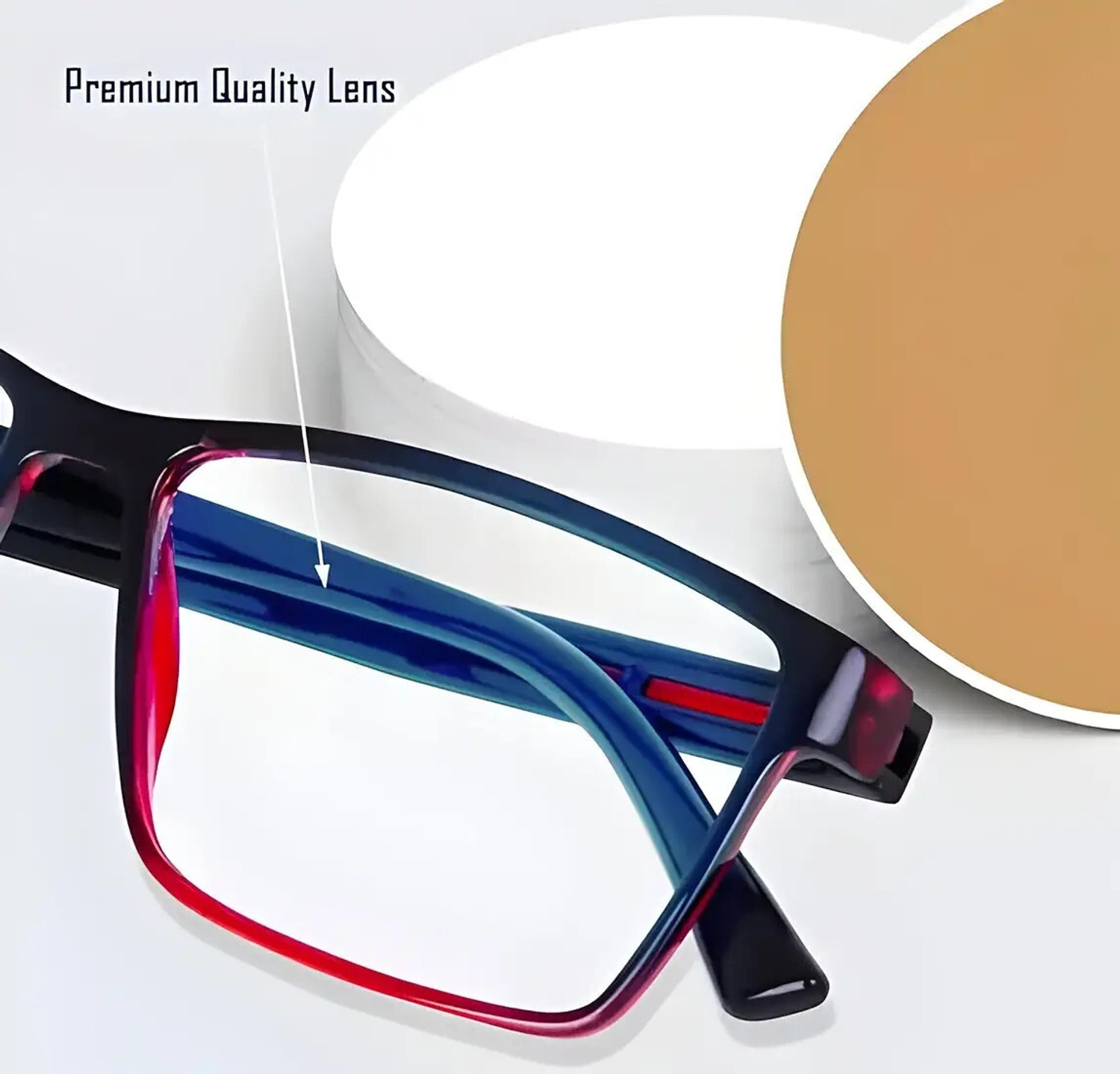 Image of WEARWISE Full Rim Square Frame