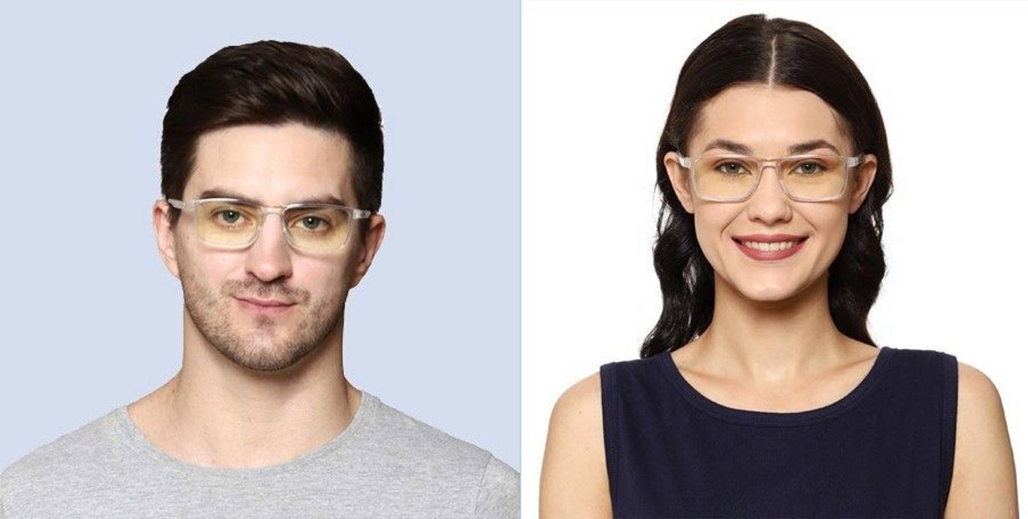 aferelle Full Rim Rectangle Frame Blue - Image 4