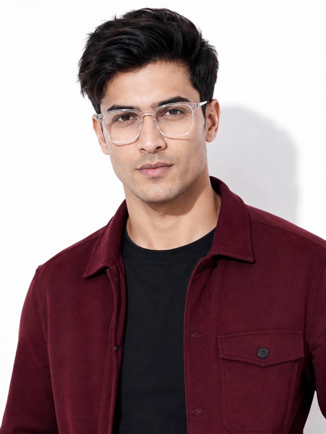 ROYAL Full Rim Round Frame Glasses - Image 2