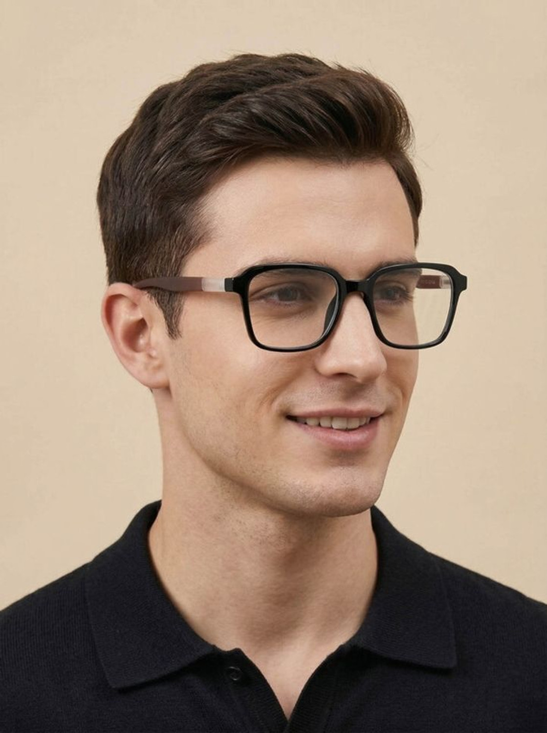 Image of Airblu Full Rim Wayfarer, Rectangle Frame