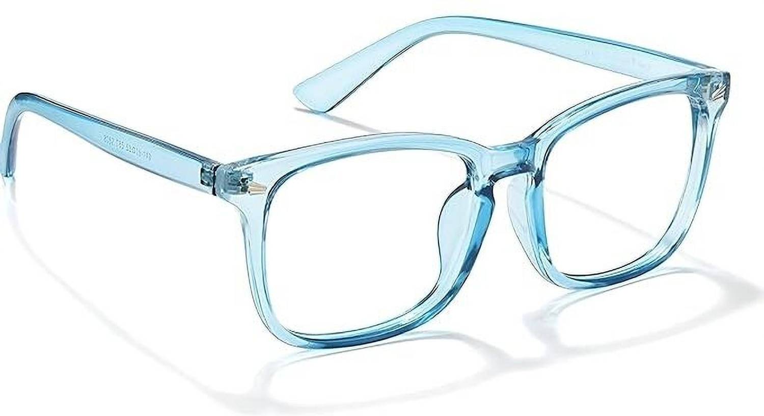 Eyestyle Full Rim Wayfarer, Rectangle Frame, Blue - Image 1