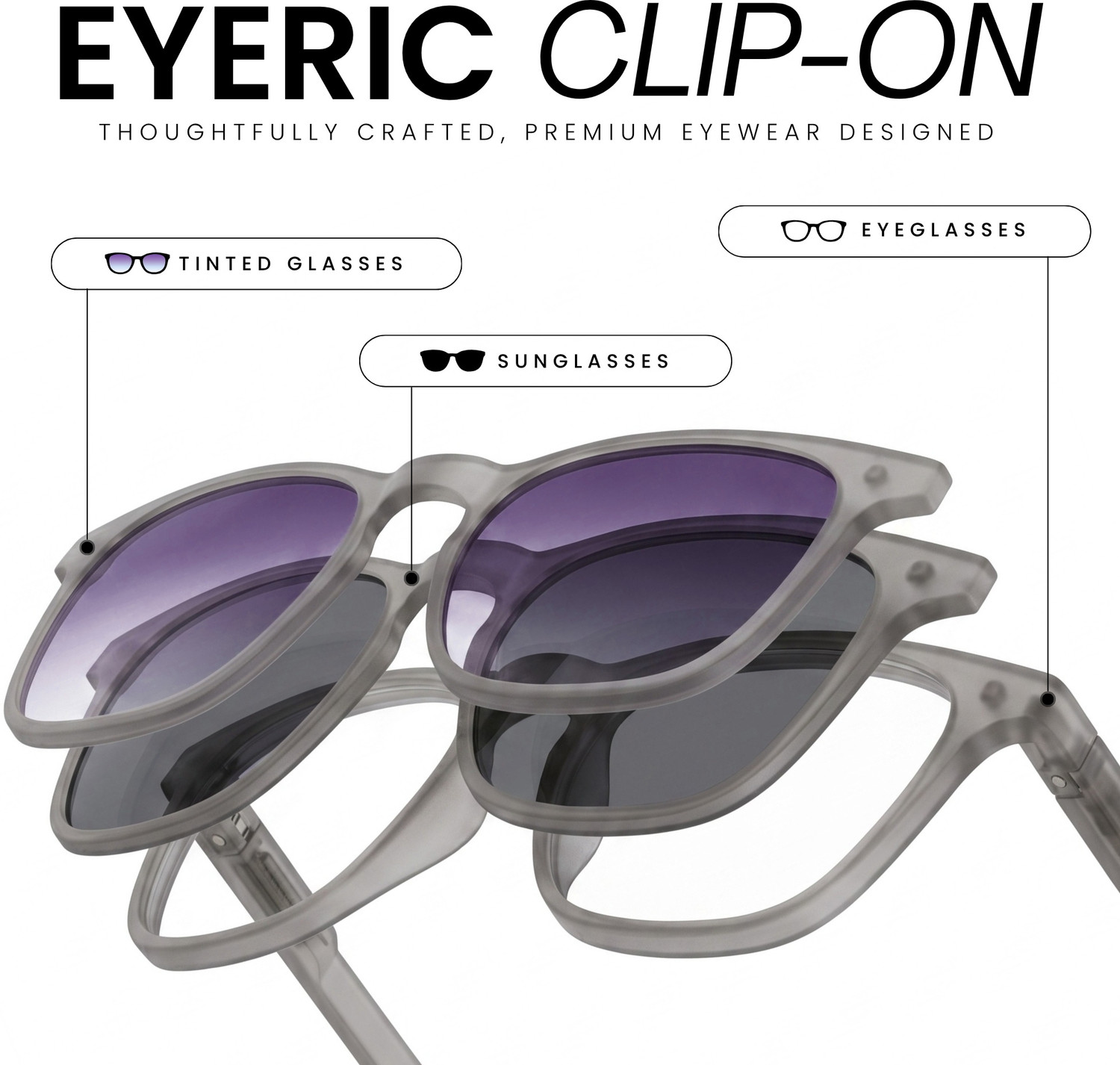 Image of Eyeric Full Rim Square Frame